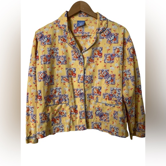 Pine Cone Hill Cotton Pajamas Size L Soft Cozy Cute Travel Spring - Picture 2 of 9